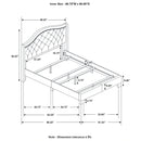 Sonoma Wingback Bed