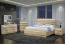 Genesis Gold Nightstand with LED
