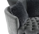 Sofi Button Tufted Swivel Chair