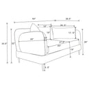 Jade Loveseat