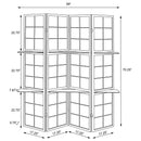 Iggy Four-Panel Room Divider