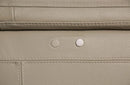 ALTAMURA Power Loveseat, Gray & Beige