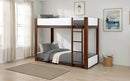 Terri Twin/Twin Bunk Bed+Mattress