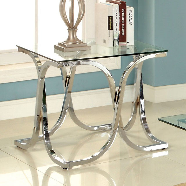 LUXA Chrome End Table image