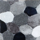Vancouver Gray/Navy 5' X 7' Area Rug