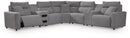 Modmax II Power Reclining Sectional with Audio Consoles