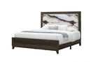 Harmony Brown Bed with LED