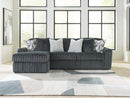 Midnight-Madness Sectional Sofa with Chaise