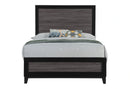 Lisbon Grey/Black Bed Group