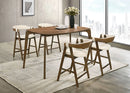 Ebikon 5 Pc Counter Ht Table Set