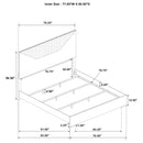 Ives Panel Bed with LED Lighting