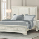 Stella Mia E.King & Queen Bed White & White