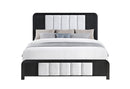 Beckett White/Black Bed