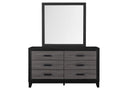 Lisbon Grey and Black Dresser
