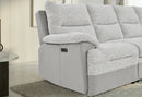 U3822 GREY/ICE SECTIONAL WITH PULLOUT BED AND USB