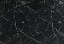 D03 DINING TABLE +6 D03 DINING CHAIRS BLACK