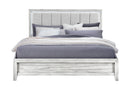 ELSIE GREY KING BED WITH LED