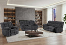 U6000 BLACK GLIDER RECLINER