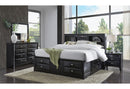 LINDA BLACK KING BED GROUP