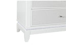 Alina White Dresser with LED