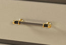 GENESIS GOLD NIGHTSTAND WITH LED