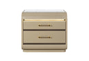 GENESIS GOLD NIGHTSTAND WITH LED