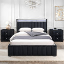 Farese Queen Bed w/ 2 Nightstands