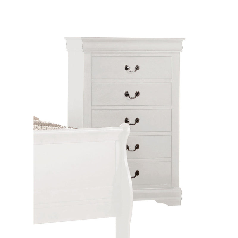 Louis Philippe White Chest image
