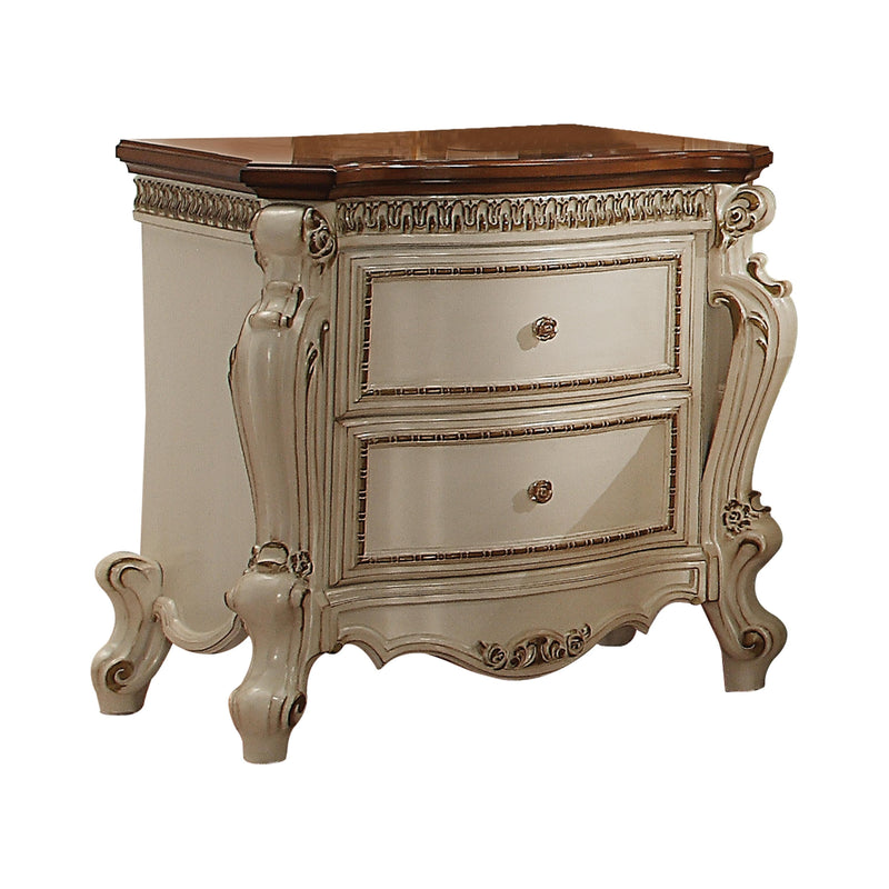 Picardy Antique Pearl & Cherry Oak Nightstand image