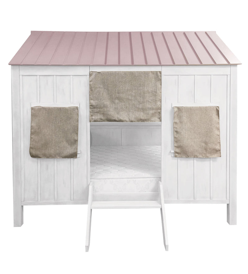 Spring Cottage White & Pink Full Bed image