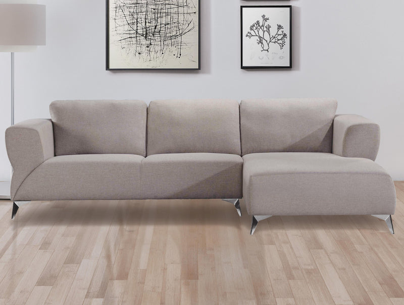 Josiah Sand Fabric Sectional Sofa image